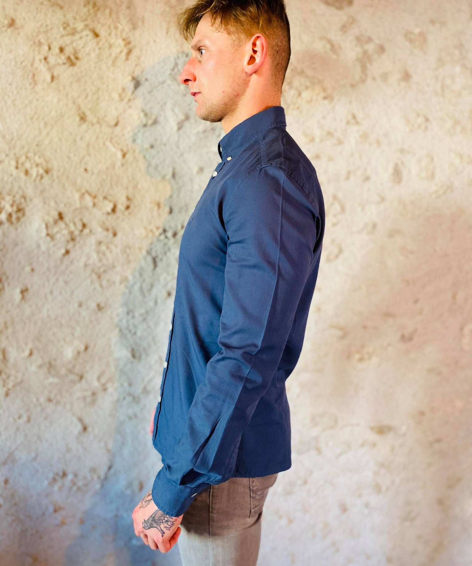 Chemise bleu Hackett