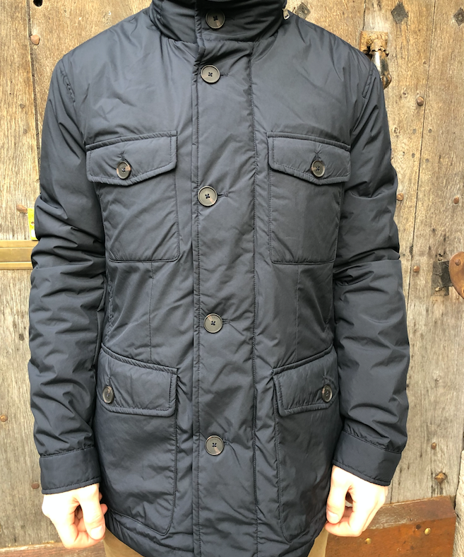 Coupe vent hackett bleu marine