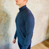 Gilet Hackett London gris bleuté en laine