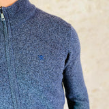 Gilet Hackett London gris bleuté en laine