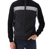 Pull à col montant zippé Hyam - Gris chiné - Sun Valley homme