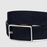 Ceinture en cuir - Marine - IKKS