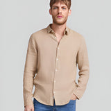 Chemise slim - Beige - IKKS MEN