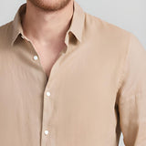 Chemise slim - Beige - IKKS MEN
