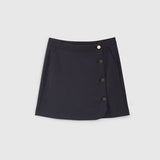 Jupe - Marine jacquard - I.Code