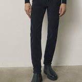 Pantalon SLIM en velours - Noir - IKKS MEN