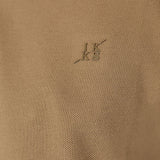 Polo bi-matière - Beige - IKKS MEN
