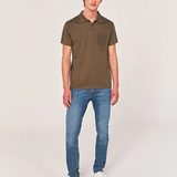Polo à dos reliefé - Kaki - IKKS MEN