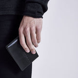 Portefeuille THE LAWYER - cuir noir - IKKS MEN