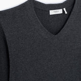 Pull - gris foncé à côtes Ottoman - IKKS MEN