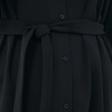 Robe chemise ceinturée - Noir - IKKS