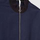Robe zippée à bord-cote - Navy Blue - I.Code