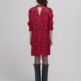 Robe imprimée - Rouge - IKKS WOMEN