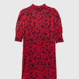 Robe imprimée - Rouge - IKKS WOMEN