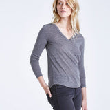 Tee-shirt gris bijoux femme IKKS