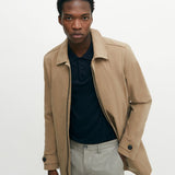 Trench à poches zippées - Beige - IKKS MEN