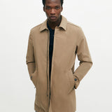 Trench à poches zippées - Beige - IKKS MEN