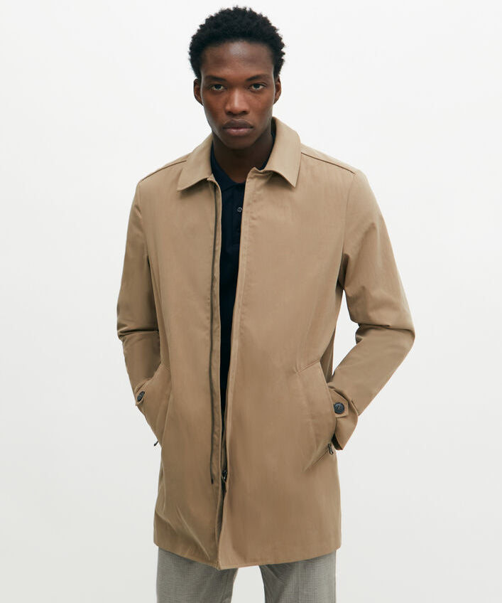 Trench à poches zippées - Beige - IKKS MEN