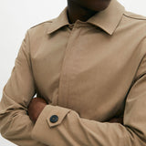 Trench à poches zippées - Beige - IKKS MEN