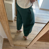Pantalon raccourci culotte - Summer pine - MARC'O POLO FEMME