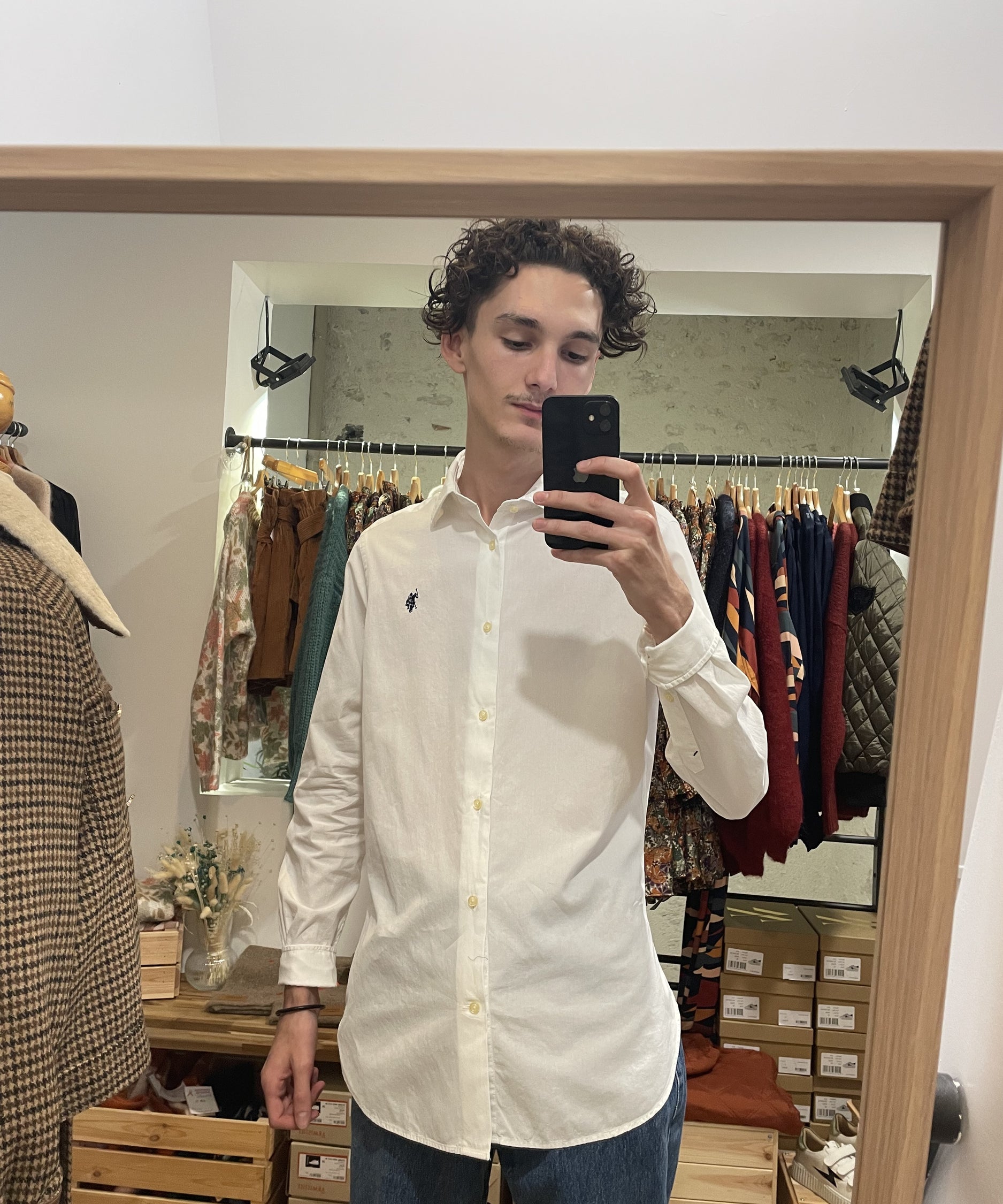 Chemise n°400 - blanche -Us polo
