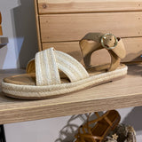 Sandales Costa Cross W - TAN/DOVE - ARMISTICE