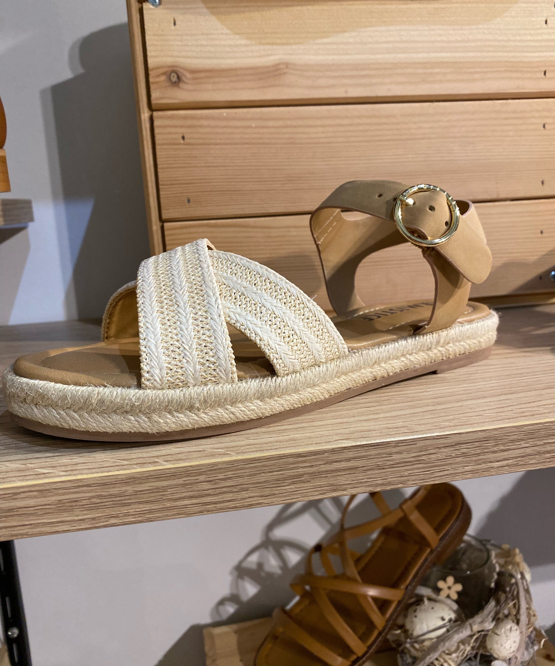 Sandales Costa Cross W - TAN/DOVE - ARMISTICE