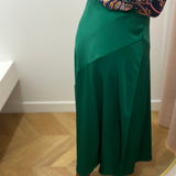 Jupe midi JOELYNE - vert - AN'GE