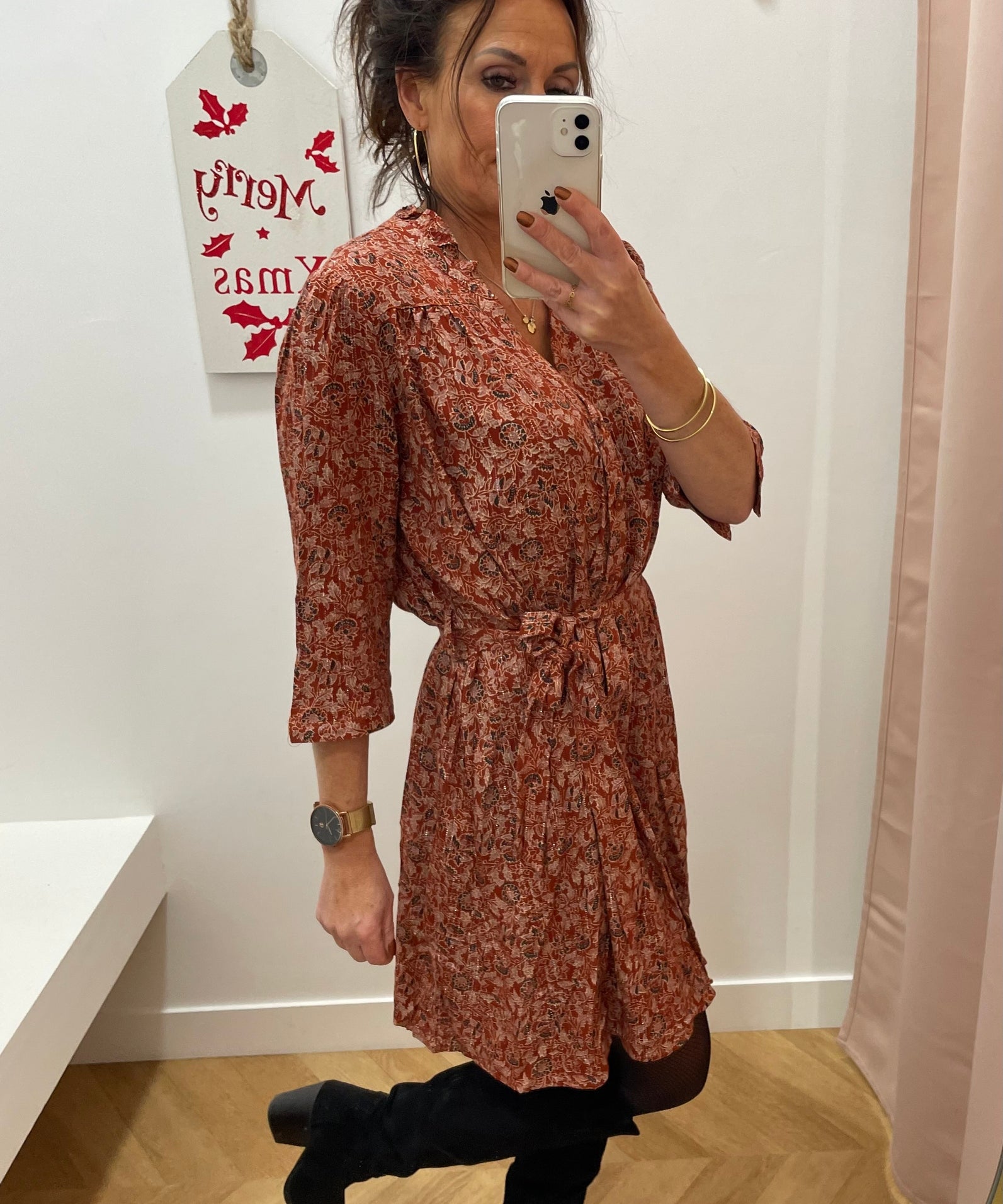 Robe Lisa - Terracotta - GRACE & MILA