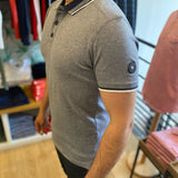 Polo manches courtes Bohm - Indigo sombre - SUN VALLEY