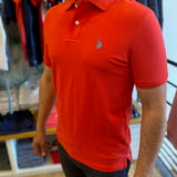 Polo manches courtes - Rouge - US POLO