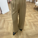 Pantalon Mathilde - Camel - GRACE & MILA