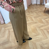 Pantalon Mathilde - Camel - GRACE & MILA
