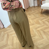 Pantalon Mathilde - Camel - GRACE & MILA