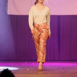 Pull en maille Vinovy - Beige - VILA