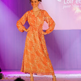 Robe longue fleuri Rhyan - Bouquet - LA PETITE ETOILE