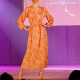 Robe longue fleuri Rhyan - Bouquet - LA PETITE ETOILE