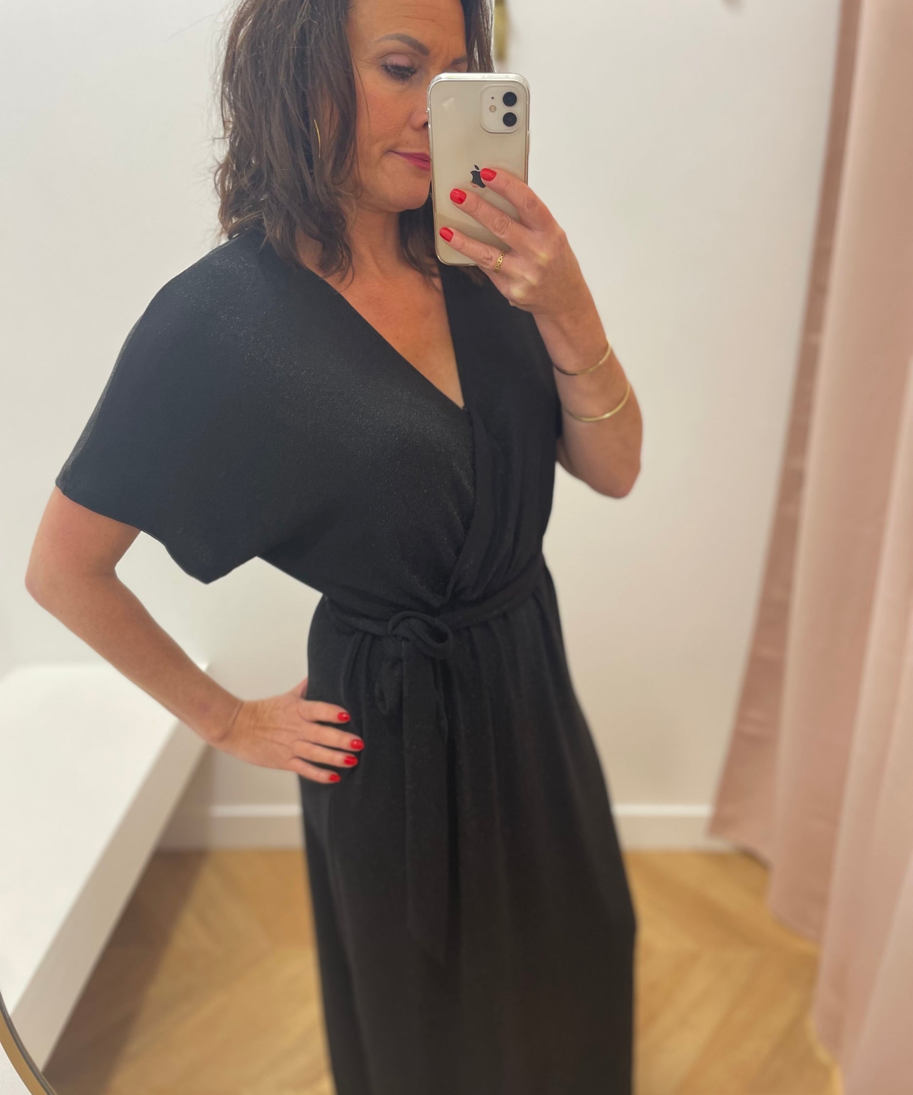 Robe Liv - Noire - GRACE & MILA