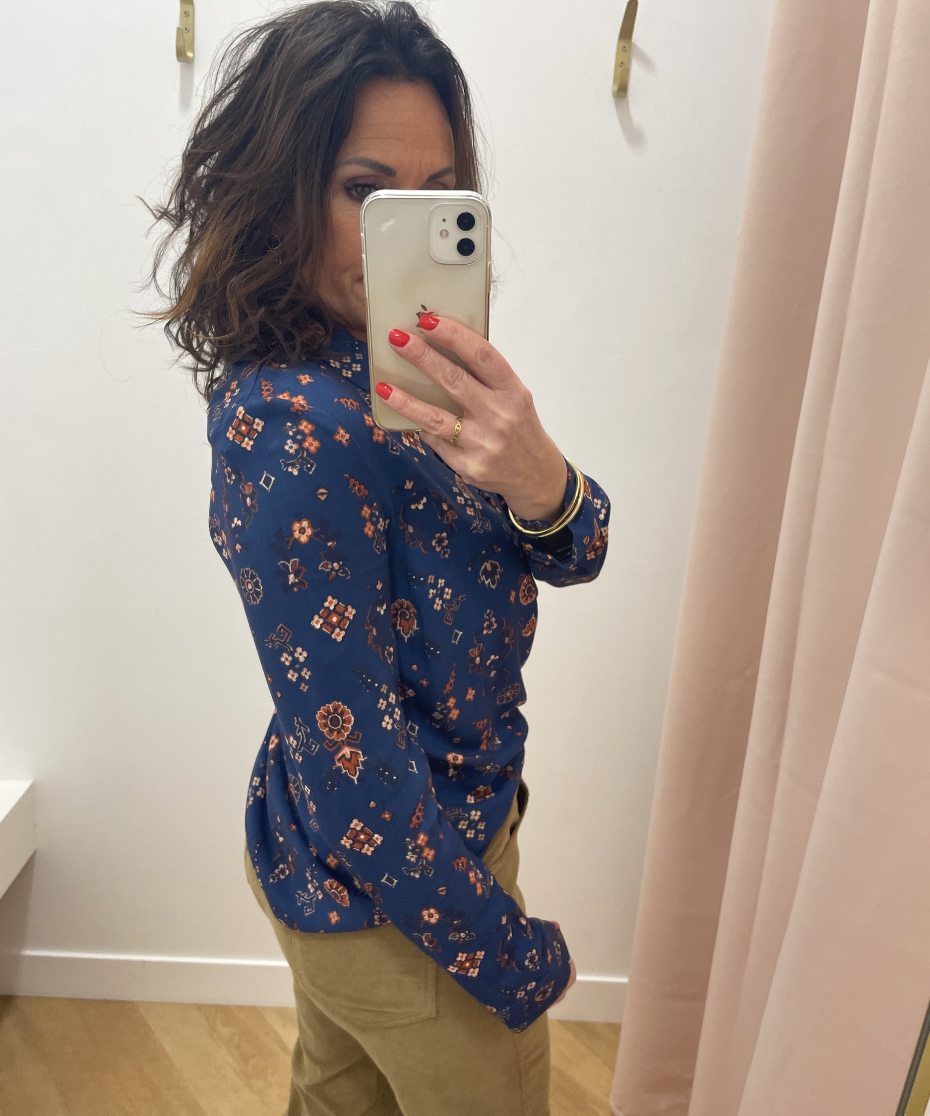 Blouse Sara - Bleu - C'EST BEAU LA VIE