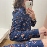 Blouse Sara - Bleu - C'EST BEAU LA VIE