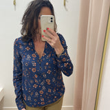 Blouse Sara - Bleu - C'EST BEAU LA VIE