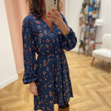 Robe Sara - Bleu - C'EST BEAU LA VIE