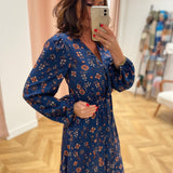 Robe Sara - Bleu - C'EST BEAU LA VIE