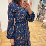 Robe Sara - Bleu - C'EST BEAU LA VIE