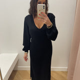 Robe Knit - Noire - VILA