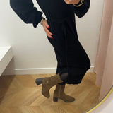Robe Knit - Noire - VILA