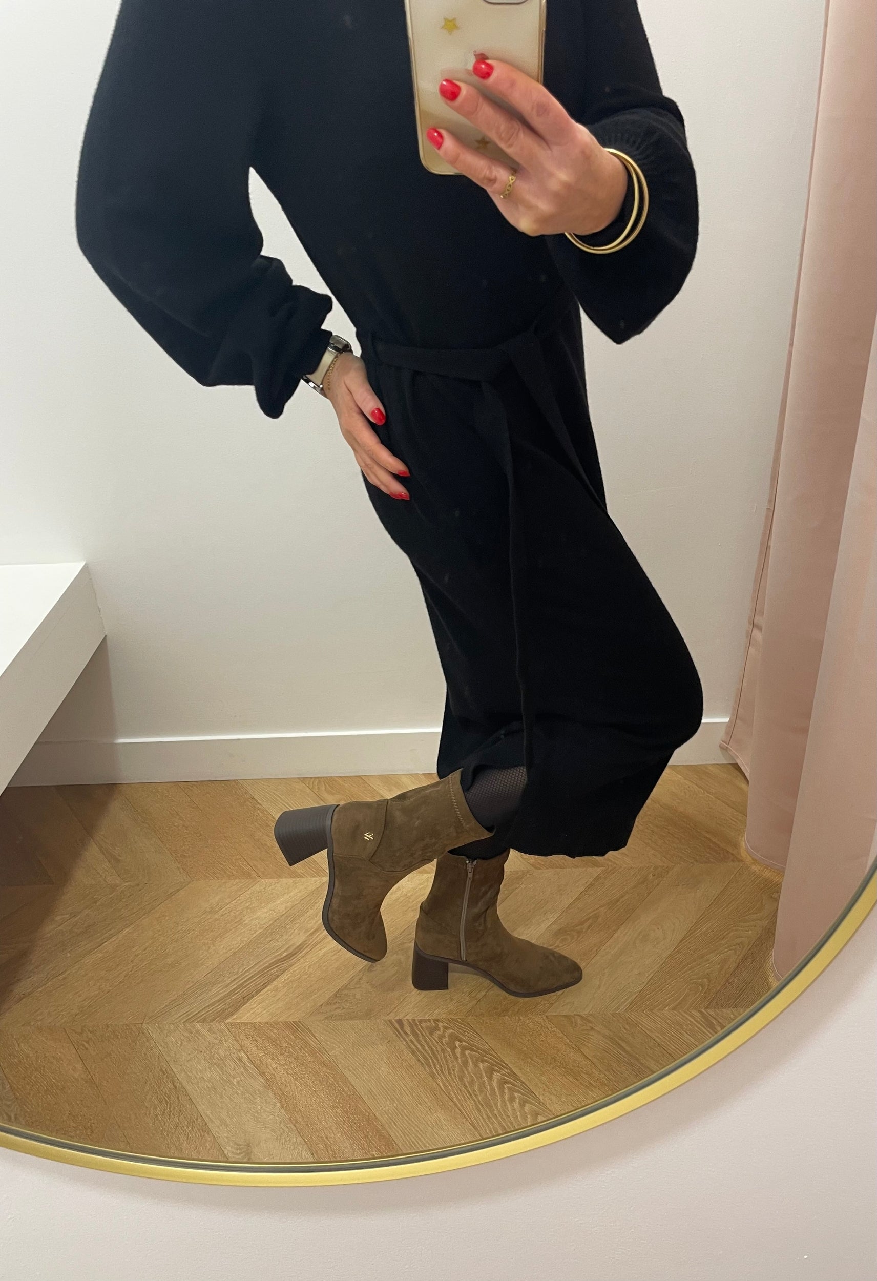 Knit Dress - Black - VILA - Affordable Women's Clothing/Dresses