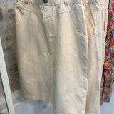 Jupe mi-longue - Beige - SWEEWE