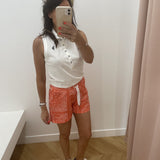 Short imprimé bandana Dalby - Rouge - SUN VALLEY HOMME