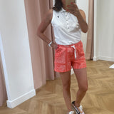 Short imprimé bandana Dalby - Rouge - SUN VALLEY HOMME